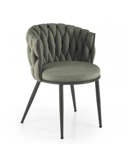 Scaun K516 Veneția, stofa clasica-metal, 57x60x79 cm